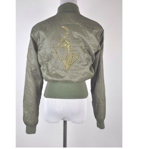 Reversible Olive/Leopard Babyphat Jacket (original)